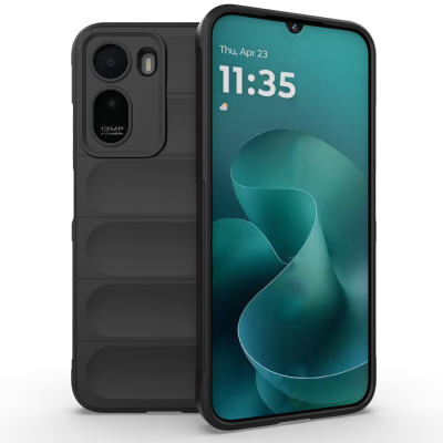 Xiaomi Redmi A7 Pro Kılıf Esnek TPU Oyuklu Arka Yüzey Tasarımlı Zore Etnik Silikon Kapak - 3