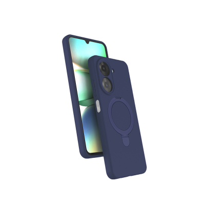 Xiaomi Redmi A7 Pro Kılıf M-safe Şarj Özellikli Standlı Zore Samara Kapak - Zore