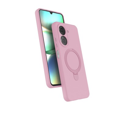 Xiaomi Redmi A7 Pro Kılıf M-safe Şarj Özellikli Standlı Zore Samara Kapak - 4