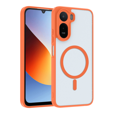 Xiaomi Redmi A7 Pro Kılıf M-safe Şarj Özellikli Zore Babet Kapak - Zore