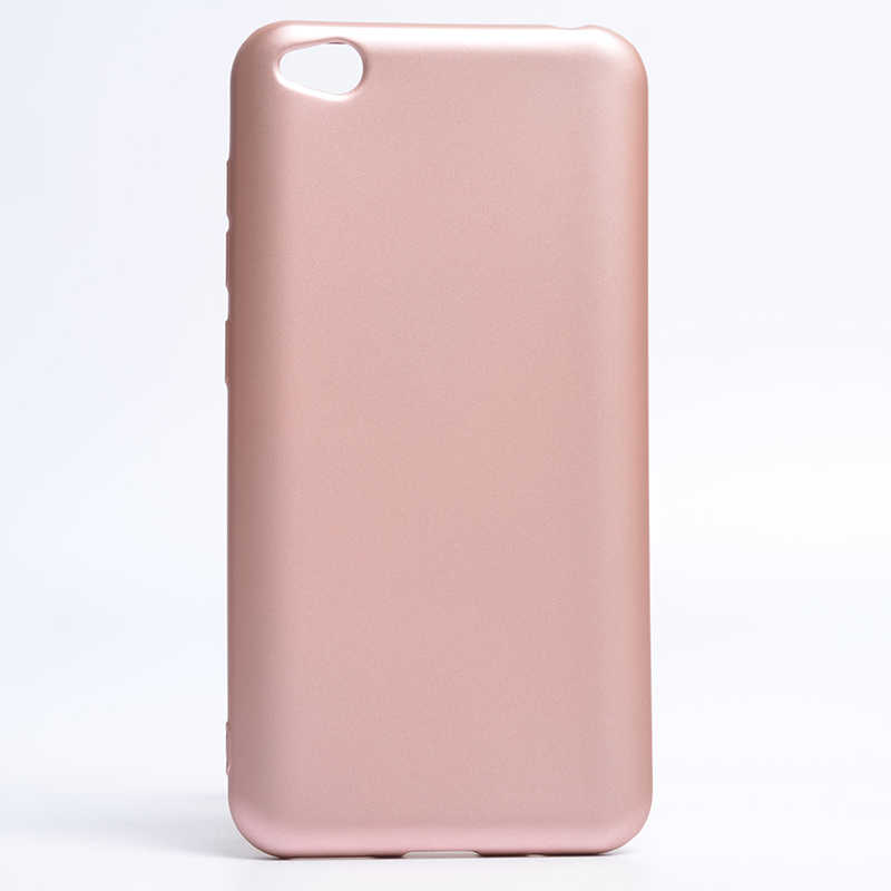 Xiaomi Redmi Go Kılıf Zore Premier Silikon Kapak - Rose Gold