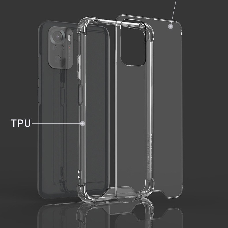 Xiaomi Redmi Note 10 Case Zore Nitro Anti Shock Silicone - 6