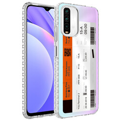 Xiaomi Redmi Note 10S Case Airbag Edge Colorful Patterned Silicone Zore Elegans Cover - Zore