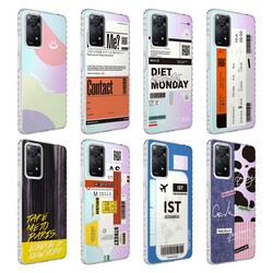 Xiaomi Redmi Note 11 Global Case Airbag Edge Colorful Patterned Silicone Zore Elegans Cover - 2