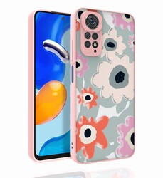 Xiaomi Redmi Note 11 Global Kılıf Desenli Kamera Korumalı Parlak Zore Nora Kapak NO5