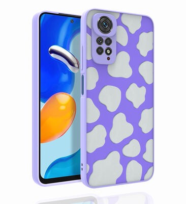 Xiaomi Redmi Note 11 Global Kılıf Desenli Kamera Korumalı Parlak Zore Nora Kapak - 8