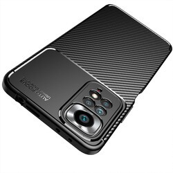 Xiaomi Redmi Note 11 Pro 5G Case Zore Negro Silicon Cover - 2
