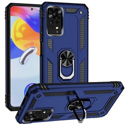 Xiaomi Redmi Note 11 Pro 5G Case Zore Vega Cover Blue