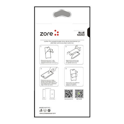 Xiaomi Redmi Note 11 Pro 5G Zore Blue Nano Screen Protector - 4