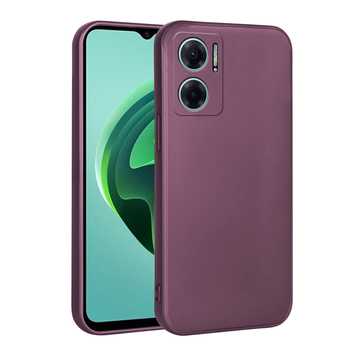Xiaomi Redmi Note 11E Kılıf Zore Biye Silikon - Mor