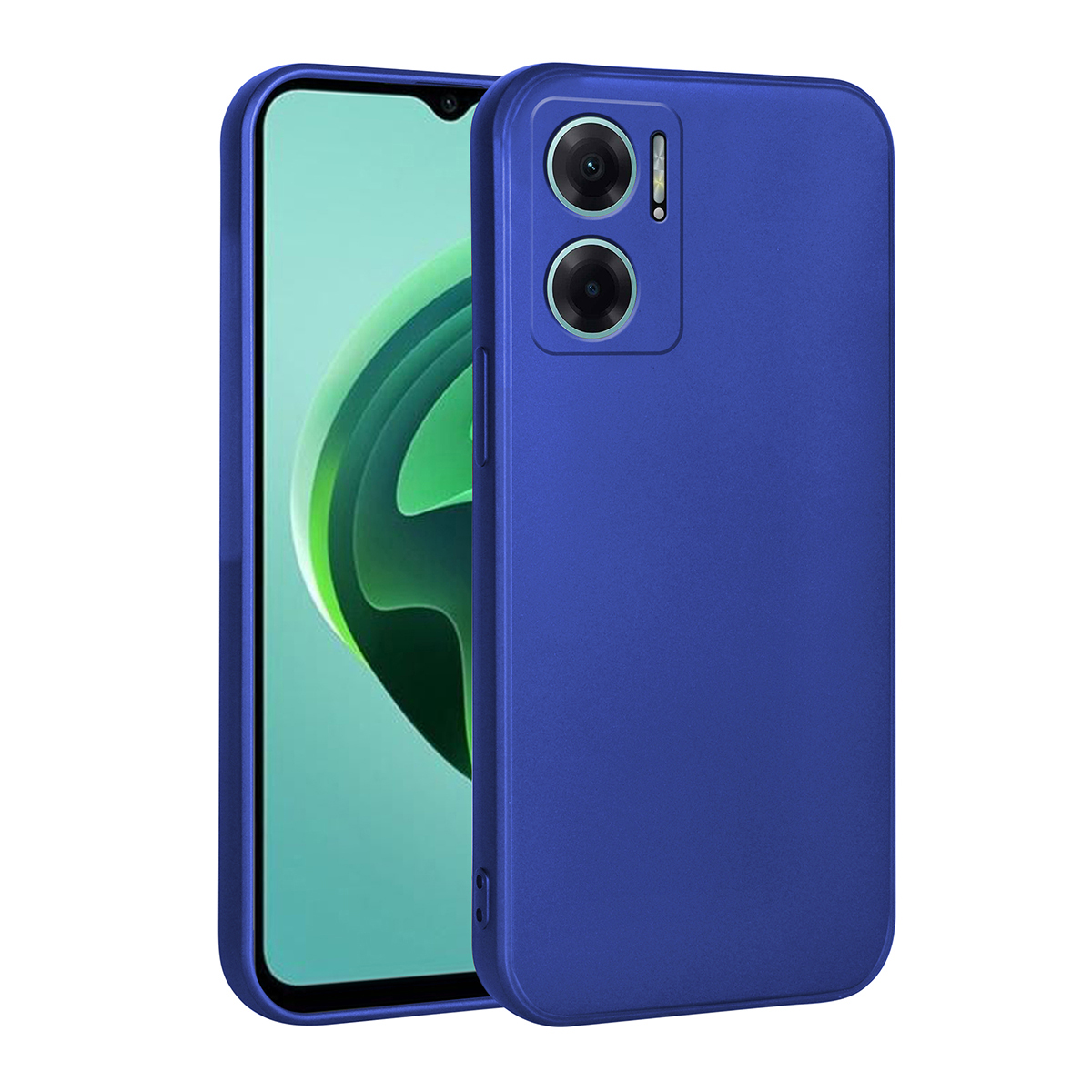 Xiaomi Redmi Note 11E Kılıf Zore Biye Silikon - Mavi