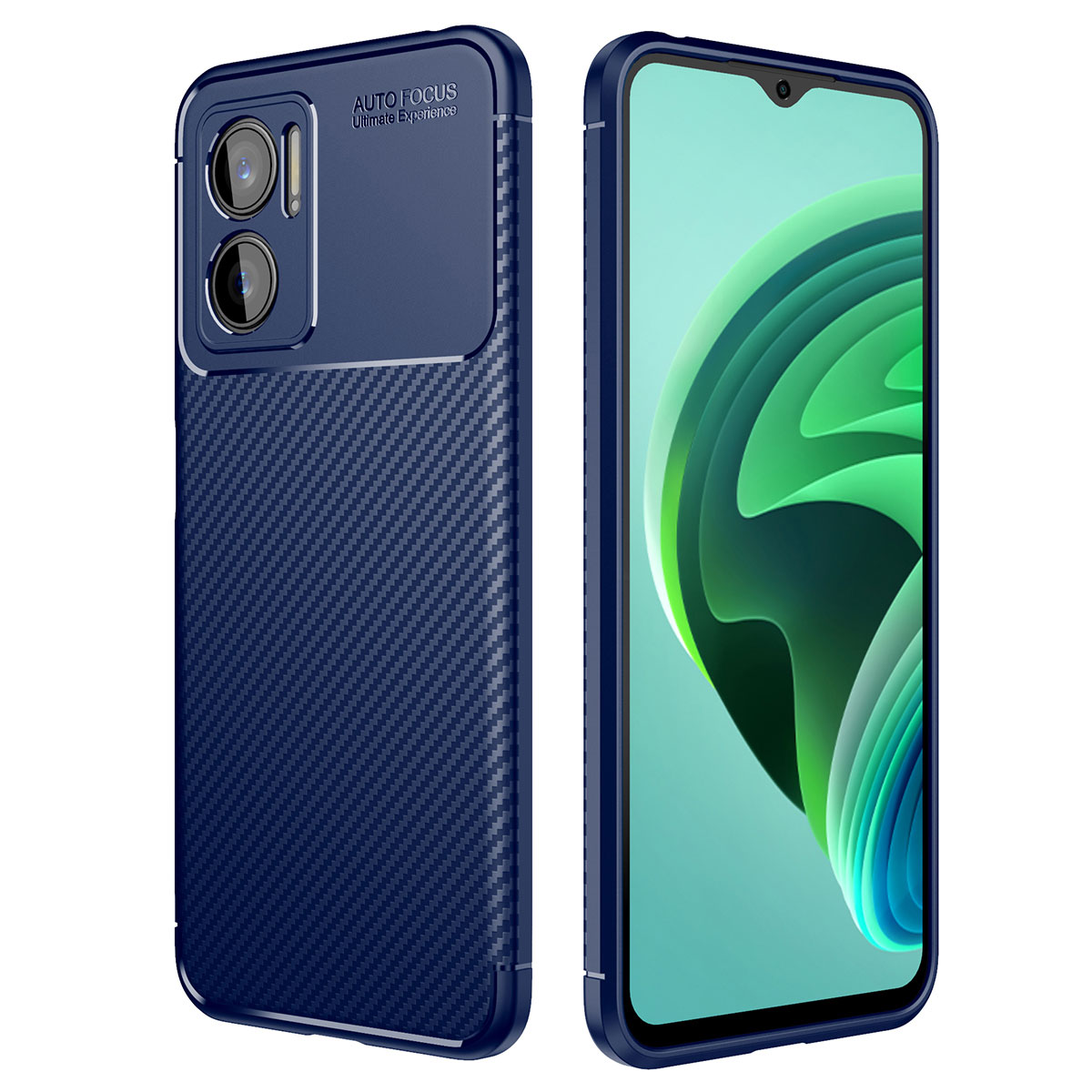 Xiaomi Redmi Note 11E Kılıf Zore Negro Silikon Kapak - Lacivert