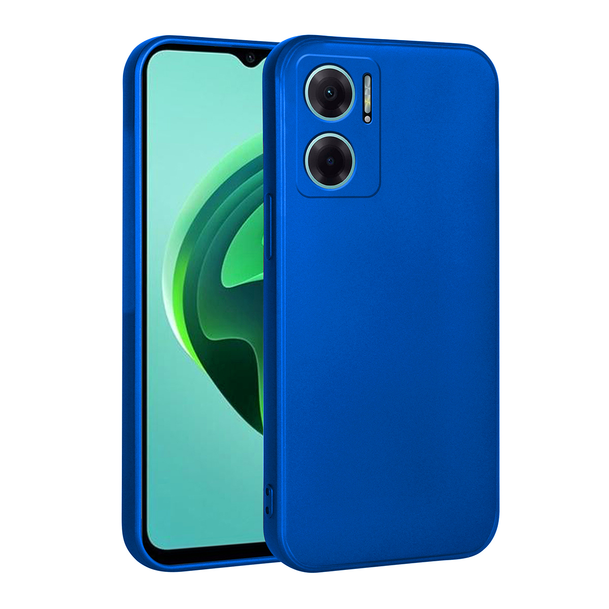 Xiaomi Redmi Note 11E Kılıf Zore Premier Silikon Kapak - Saks Mavi