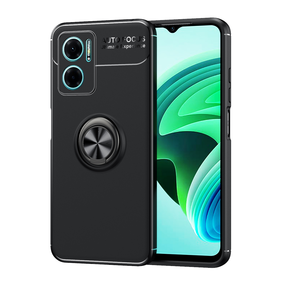 Xiaomi Redmi Note 11E Kılıf Zore Ravel Silikon Kapak - Siyah