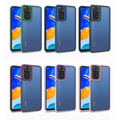 Xiaomi Redmi Note 11S Global Kılıf Zore Flora Kapak - 4