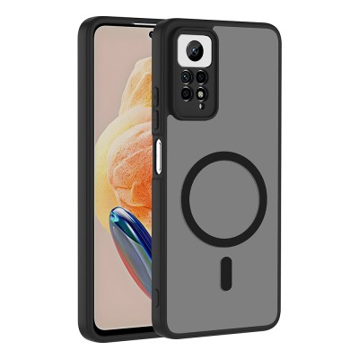 Xiaomi Redmi Note 12 Pro 4G Case with M-safe Charging Feature Zore Flat Cover - 2
