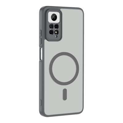 Xiaomi Redmi Note 12 Pro 4G Case with M-safe Charging Feature Zore Flat Cover - 8