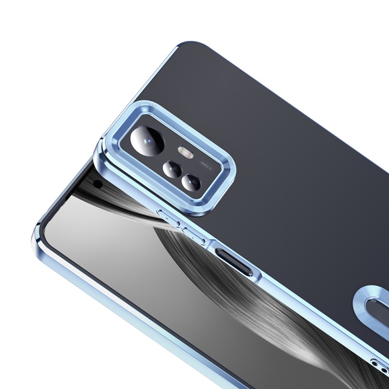 Xiaomi Redmi Note 12S Case Camera Protection Logo Showing Zore Omega Cover - 12