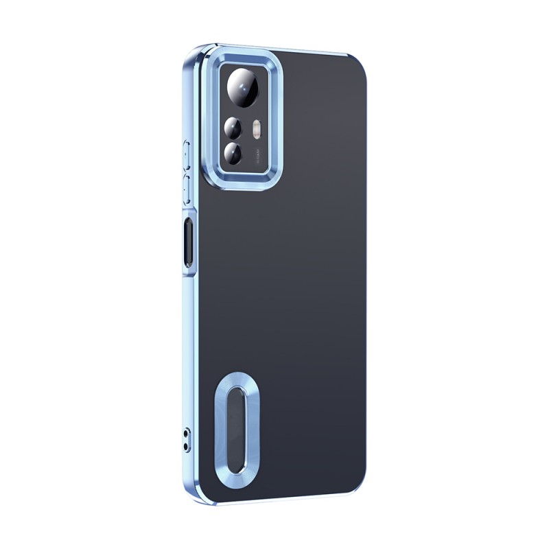 Xiaomi Redmi Note 12S Case Camera Protection Logo Showing Zore Omega Cover - 10