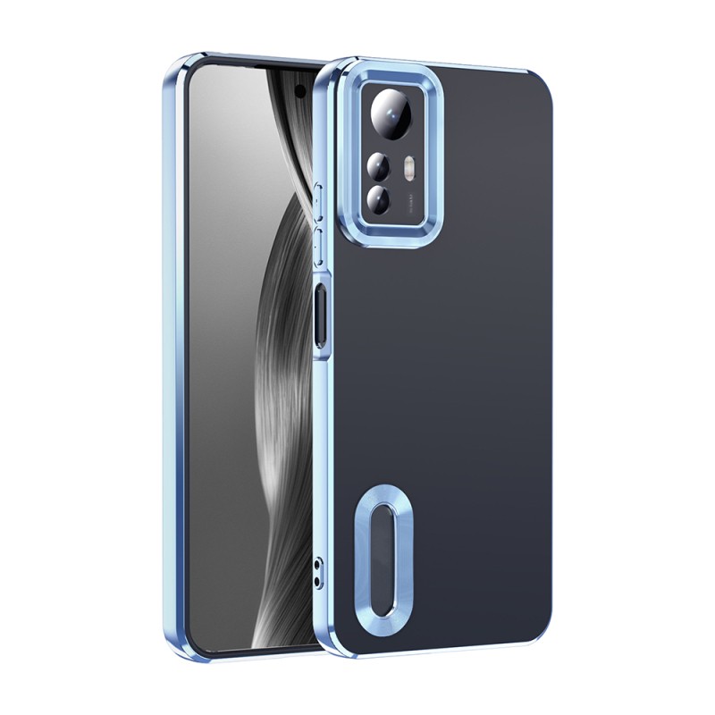 Xiaomi Redmi Note 12S Case Camera Protection Logo Showing Zore Omega Cover - 2