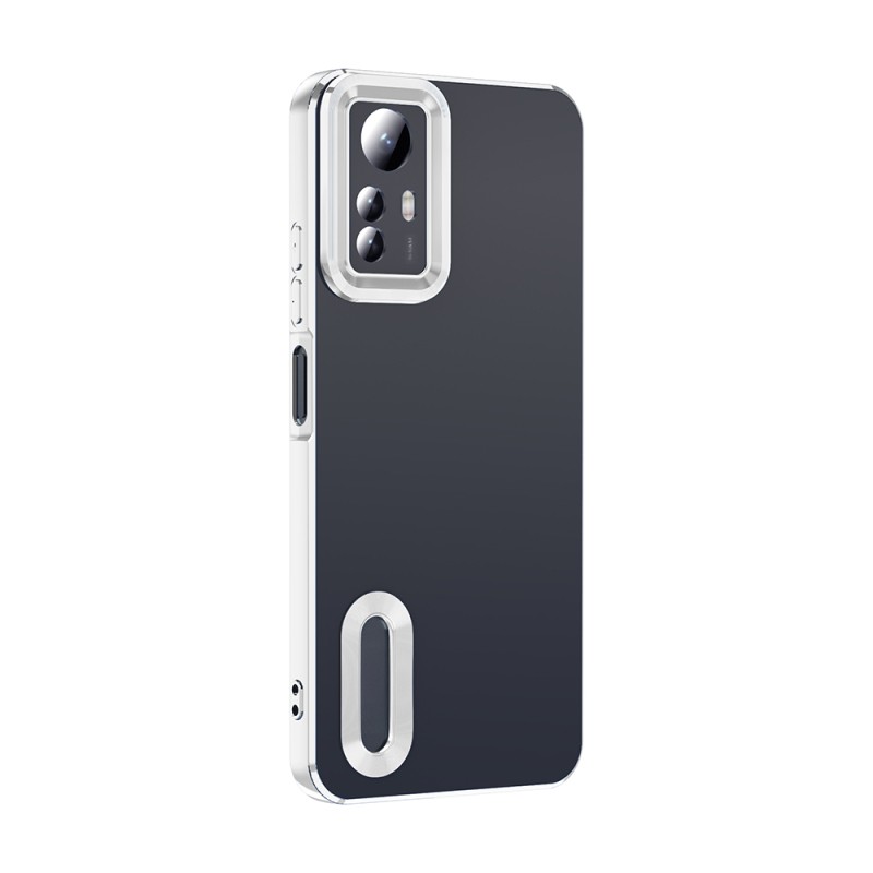 Xiaomi Redmi Note 12S Case Camera Protection Logo Showing Zore Omega Cover - 11
