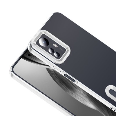 Xiaomi Redmi Note 12S Case Camera Protection Logo Showing Zore Omega Cover - 13