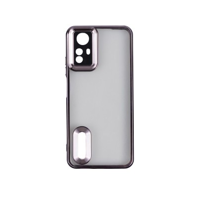 Xiaomi Redmi Note 12S Case Camera Protection Logo Showing Zore Omega Cover Derin Mor