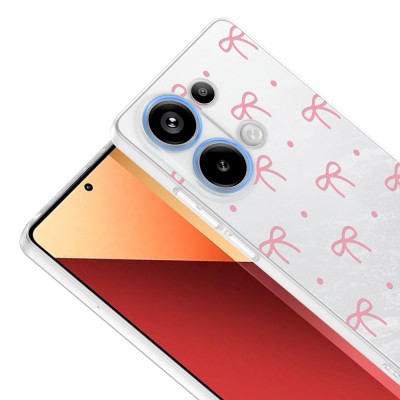 Xiaomi Redmi Note 13 Pro 4G Case with Camera Protector, Patterned Zore Clip Cover - 11