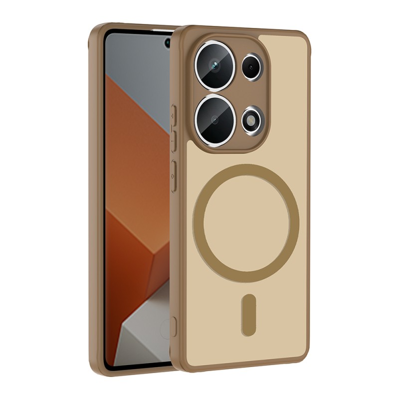 Xiaomi Redmi Note 13 Pro 4G Case with M-safe Charging Feature Zore Babet Cover - 2