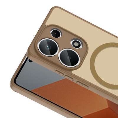 Xiaomi Redmi Note 13 Pro 4G Case with M-safe Charging Feature Zore Babet Cover - 10