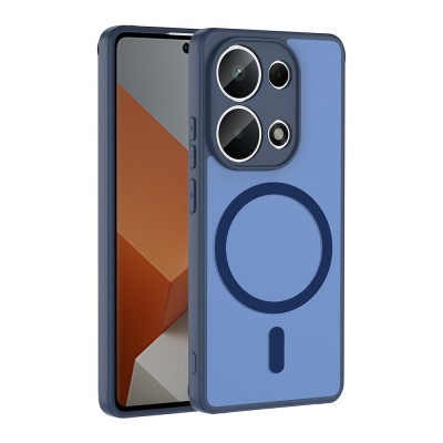 Xiaomi Redmi Note 13 Pro 4G Case with M-safe Charging Feature Zore Babet Cover - 3