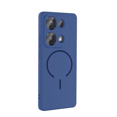 Xiaomi Redmi Note 13 Pro 4G Case Zore Meta Cover with M-safe Charging Feature - 9