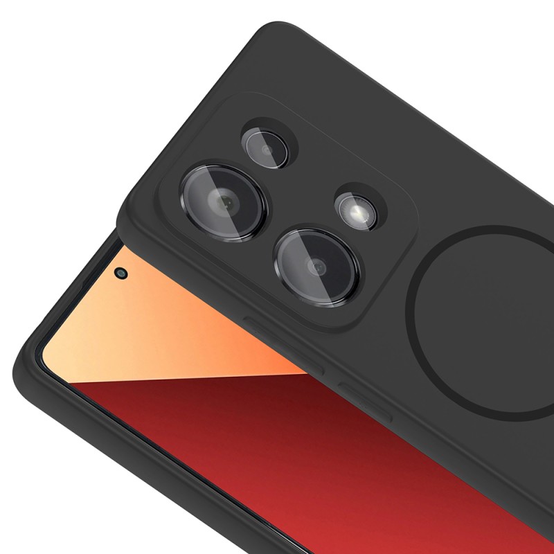 Xiaomi Redmi Note 13 Pro 4G Case Zore Meta Cover with M-safe Charging Feature - 21