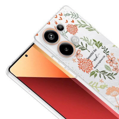 Xiaomi Redmi Note 13 Pro 4G Kılıf Kamera Korumalı Desenli Zore Klip Kapak - 9