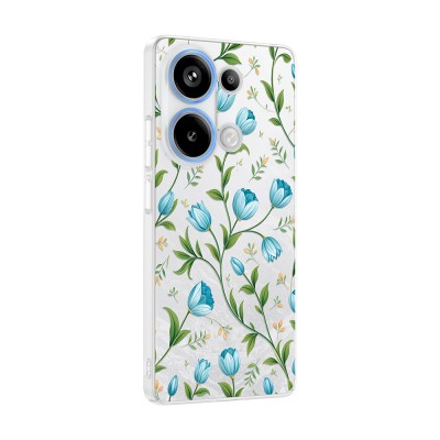 Xiaomi Redmi Note 13 Pro 4G Kılıf Kamera Korumalı Desenli Zore Klip Kapak - 6