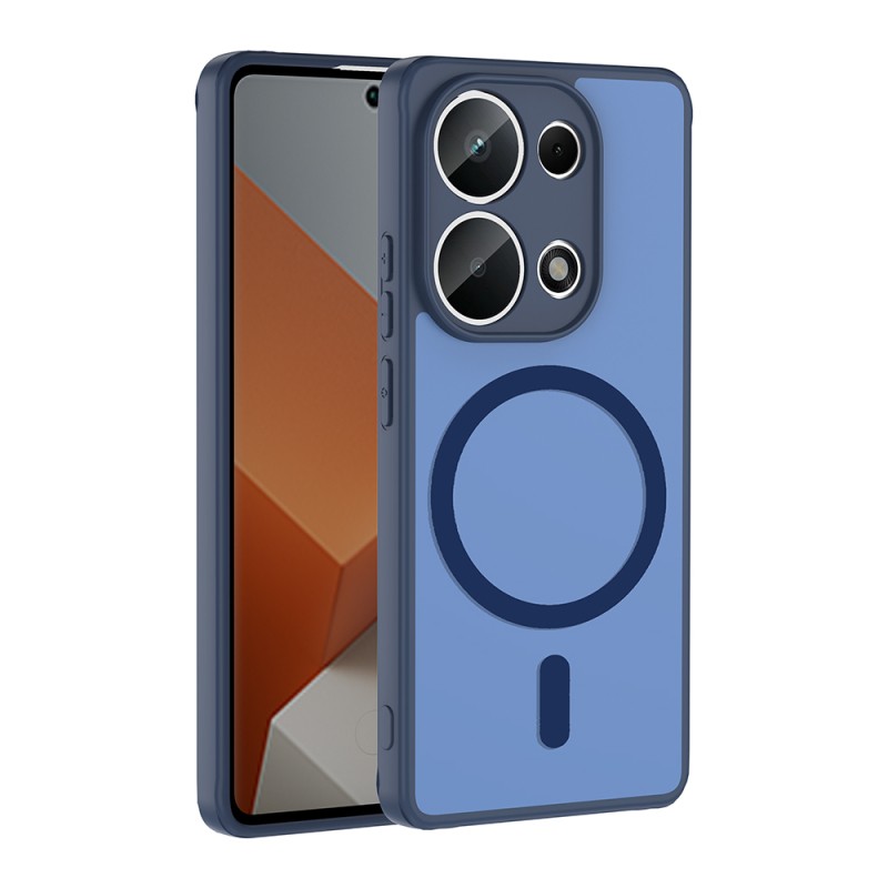 Xiaomi Redmi Note 13 Pro 4G Kılıf M-safe Şarj Özellikli Zore Babet Kapak - 3