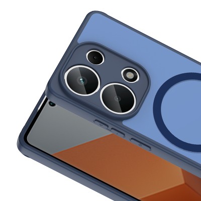 Xiaomi Redmi Note 13 Pro 4G Kılıf M-safe Şarj Özellikli Zore Babet Kapak - 11