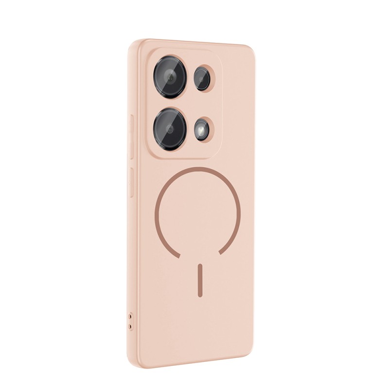 Xiaomi Redmi Note 13 Pro 4G Kılıf M-safe Şarj Özellikli Zore Meta Kapak - 12