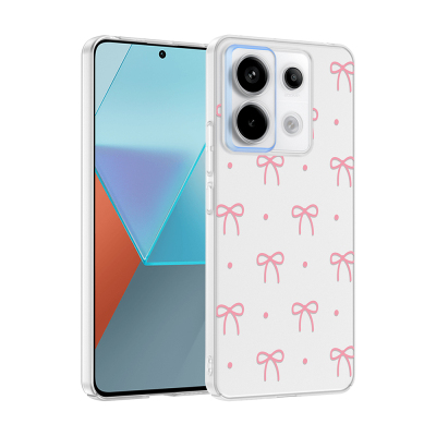Xiaomi Redmi Note 13 Pro 5G Case with Camera Protector, Patterned Zore Clip Cover - Zore
