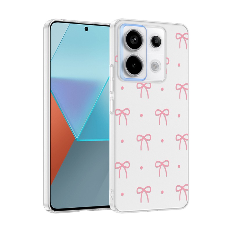 Xiaomi Redmi Note 13 Pro 5G Case with Camera Protector, Patterned Zore Clip Cover - 1