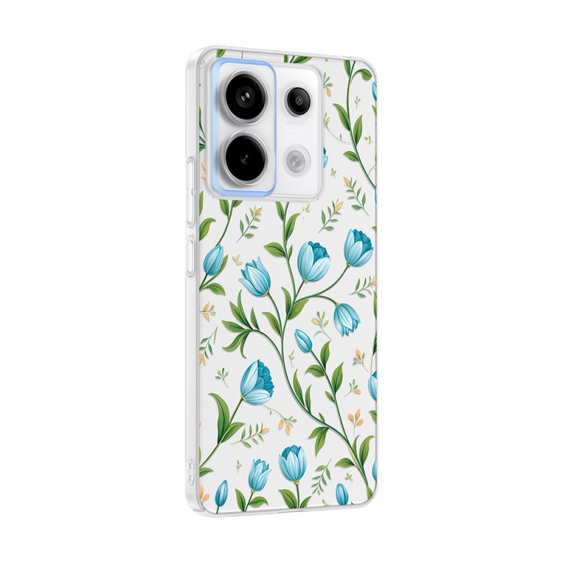 Xiaomi Redmi Note 13 Pro 5G Case with Camera Protector, Patterned Zore Clip Cover - 6
