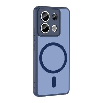 Xiaomi Redmi Note 13 Pro 5G Case with M-safe Charging Feature Zore Flat Cover - 6