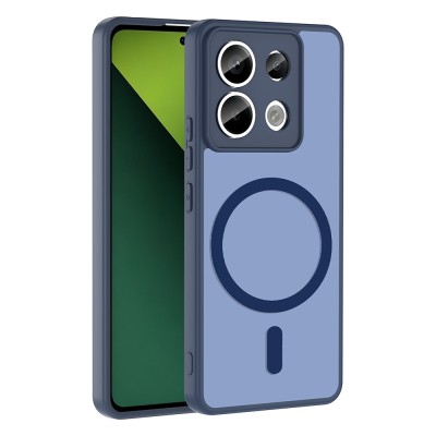 Xiaomi Redmi Note 13 Pro 5G Case with M-safe Charging Feature Zore Flat Cover - 2