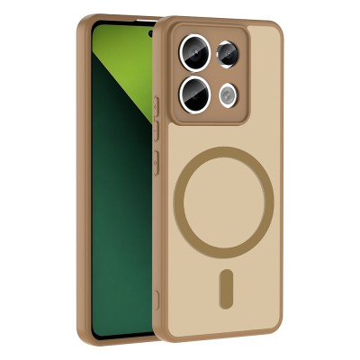 Xiaomi Redmi Note 13 Pro 5G Case with M-safe Charging Feature Zore Flat Cover - 3