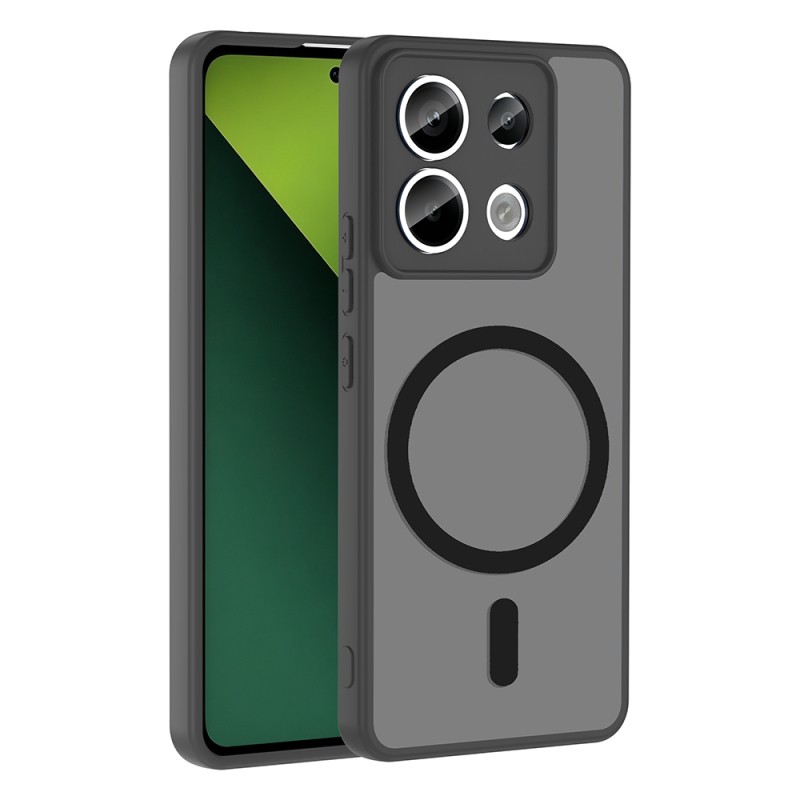 Xiaomi Redmi Note 13 Pro 5G Case with M-safe Charging Feature Zore Flat Cover - 4