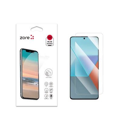 Xiaomi Redmi Note 13 Pro 5G Zore Blue Nano Screen Protector - Zore