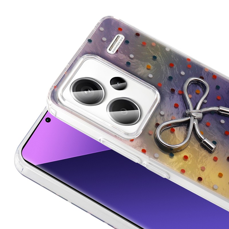 Xiaomi Redmi Note 13 Pro Plus 5G Case Camera Protection Figured Zore Ponti Silicone Cover - 11