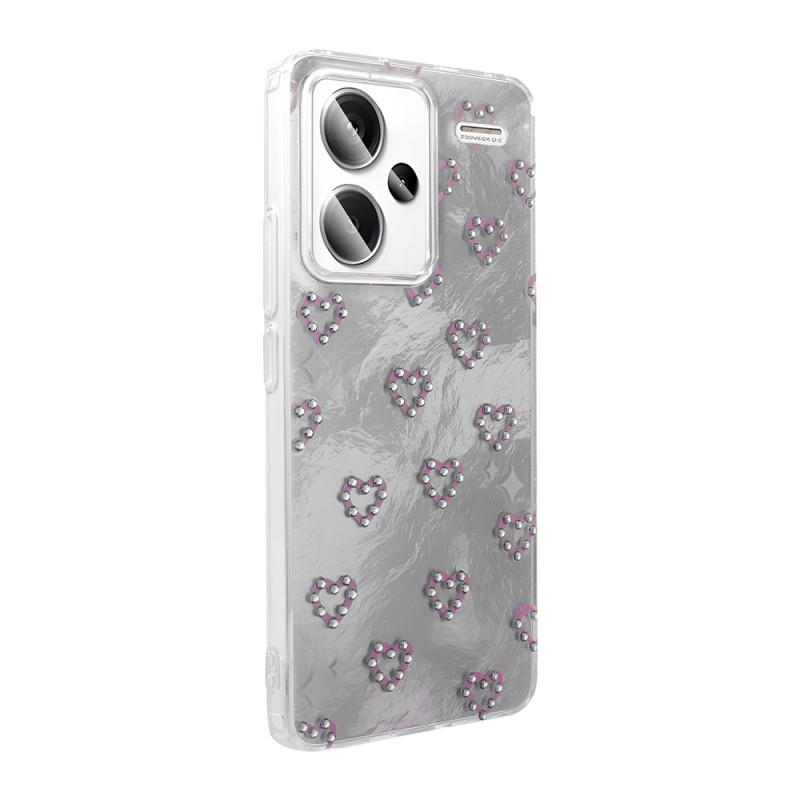 Xiaomi Redmi Note 13 Pro Plus 5G Case Camera Protection Figured Zore Ponti Silicone Cover - 12