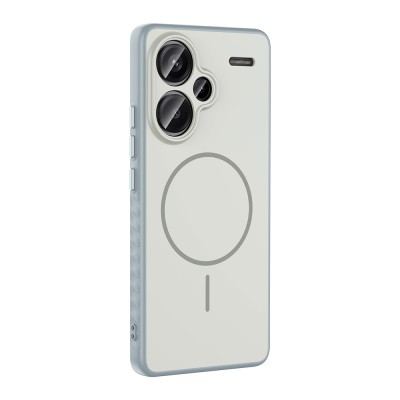 Xiaomi Redmi Note 13 Pro Plus 5G Case M-safe Charging Feature Zore Tea Cover - 8
