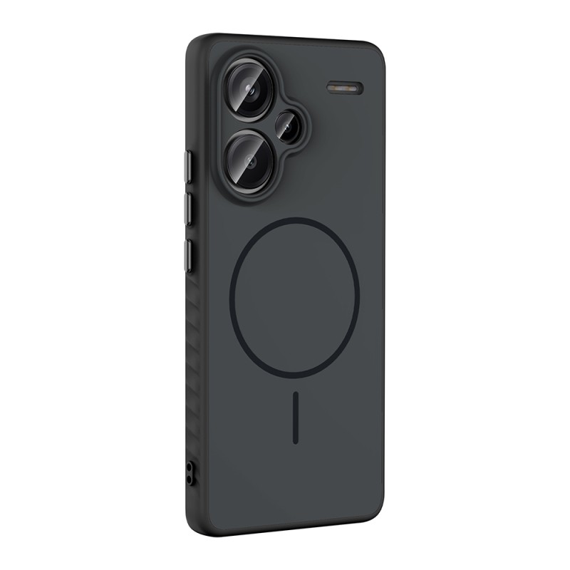 Xiaomi Redmi Note 13 Pro Plus 5G Case M-safe Charging Feature Zore Tea Cover - 9
